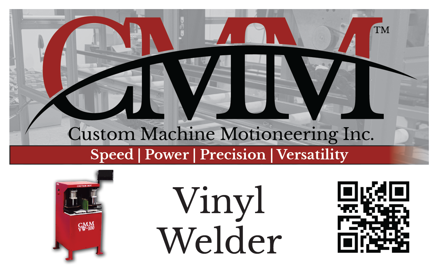 Vinyl Welder handout, front